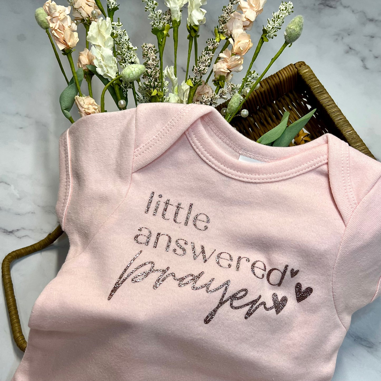 "Little Answered Prayer" - Baby Onesie