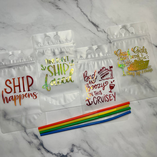 Cruise - Reusable & Resealable Drink Pouches