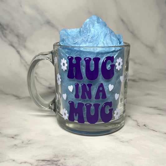 *Color Changing* Hug in a Mug - Glass Mug