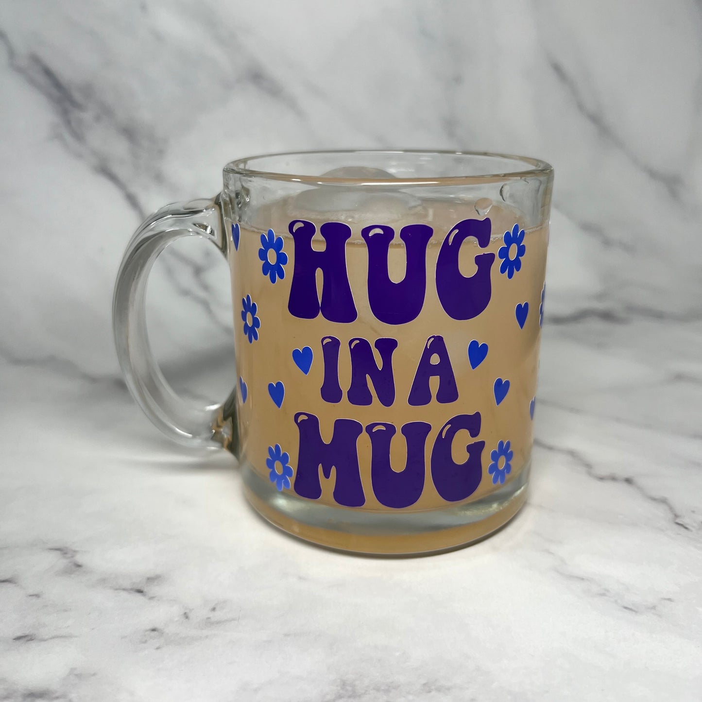 *Color Changing* Hug in a Mug - Glass Mug