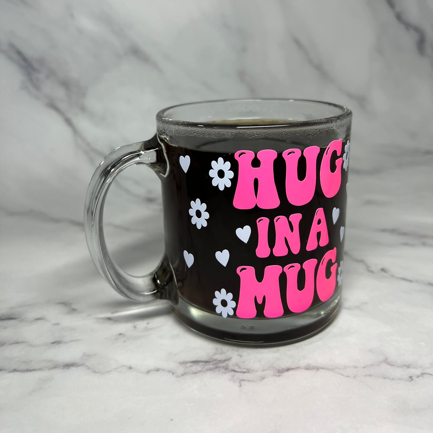 *Color Changing* Hug in a Mug - Glass Mug