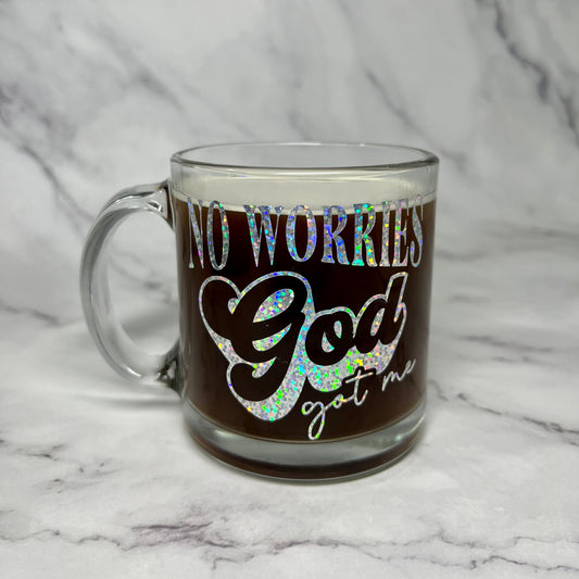 "God Got Me" - Glass Mug