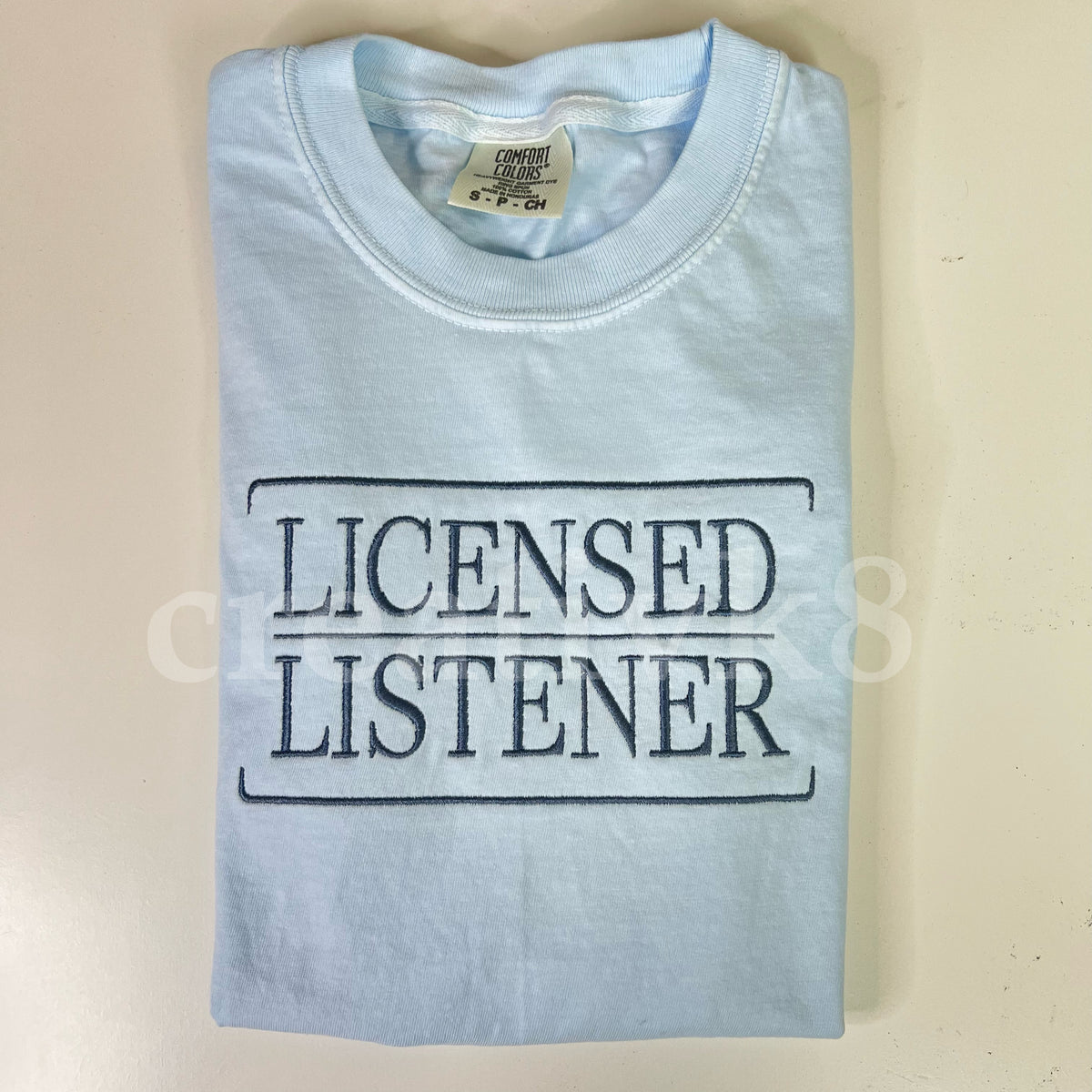 "Licensed Listener" - Embroidered Shirt